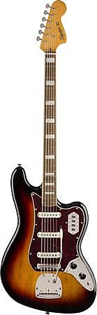 

Басс гитара Squier Classic Vibe Bass VI Indian Laurel Neck 3 Color Sunburst