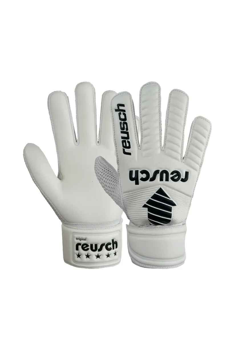 

Вратарские перчатки Reusch "Legacy Arrow Solid Junior", с хорошим сцеплением, белый