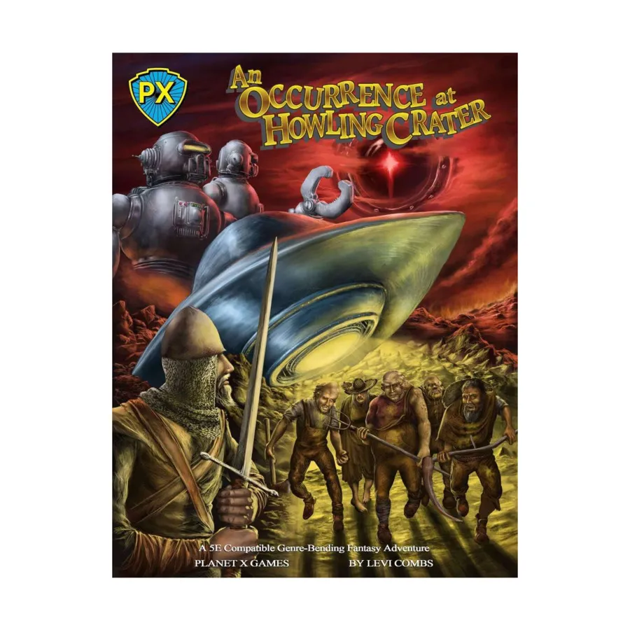 

An Occurrence at Howling Crater (5E), Role Playing Games (Planet X Games), мягкая обложка