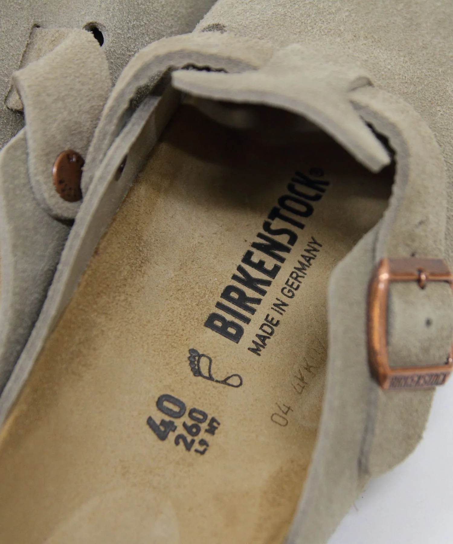 Классические сандалии Boston Birkenstock черные — фото 4