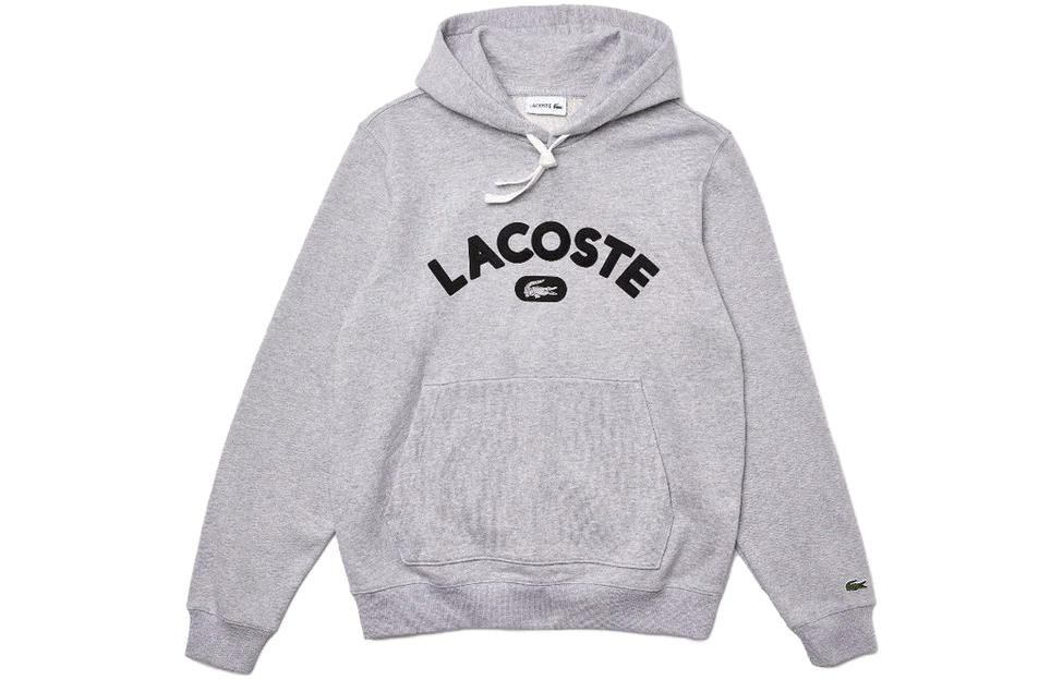 Свитшот мужской LACOSTE, серый — фото 3