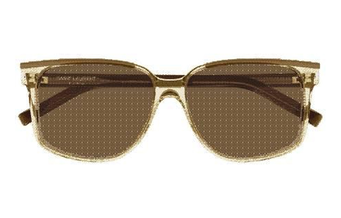 SAINT LAURENT Женские солнцезащитные очки цвета хаки, Khaki — фото 3