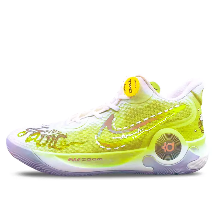 

Кроссовки Nike KD Trey 5 IX Vintage Basketball Shoes Unisex Mid-top Brown, желтый