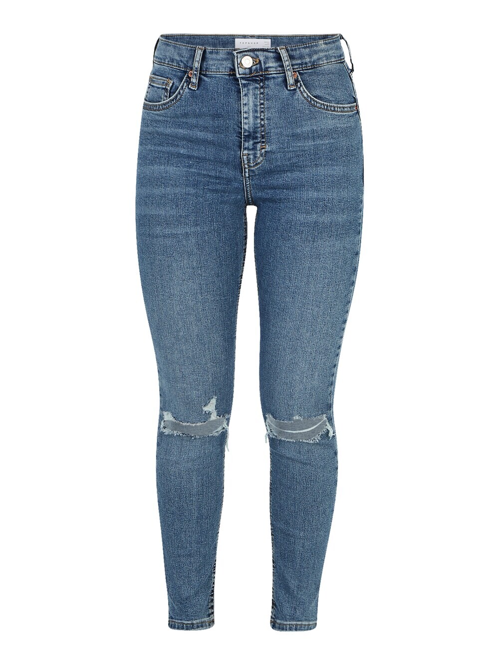 

Узкие джинсы Topshop Jamie, синий