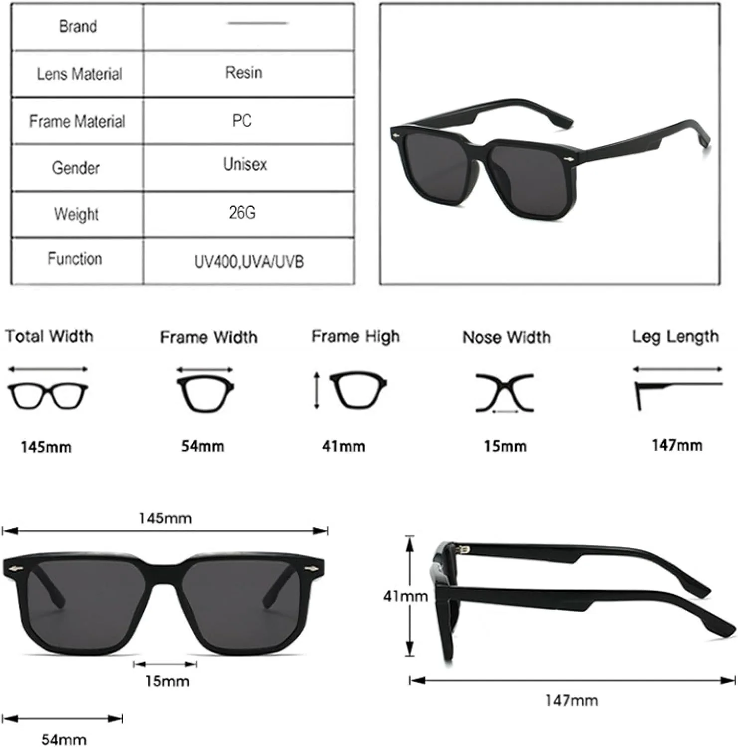 

Мужские солнцезащитные очки в стиле ретро с заклепками, зеленые и серые, защита от УФ-излучения UV400; женские солнцезащитные очки класса люкс VVTWSSW, Green Grey