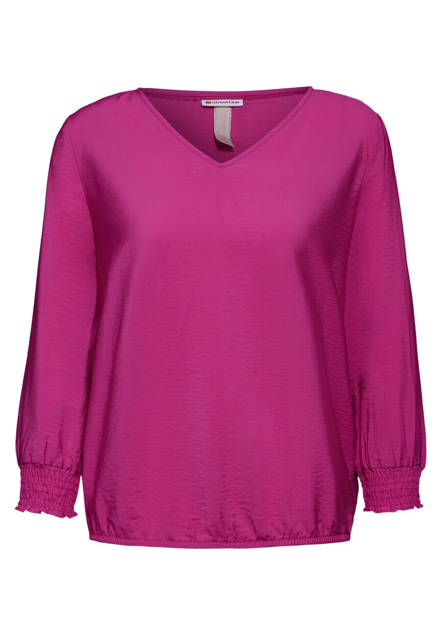 

Блузка с коротким рукавом STREET ONE Blouse, фуксия