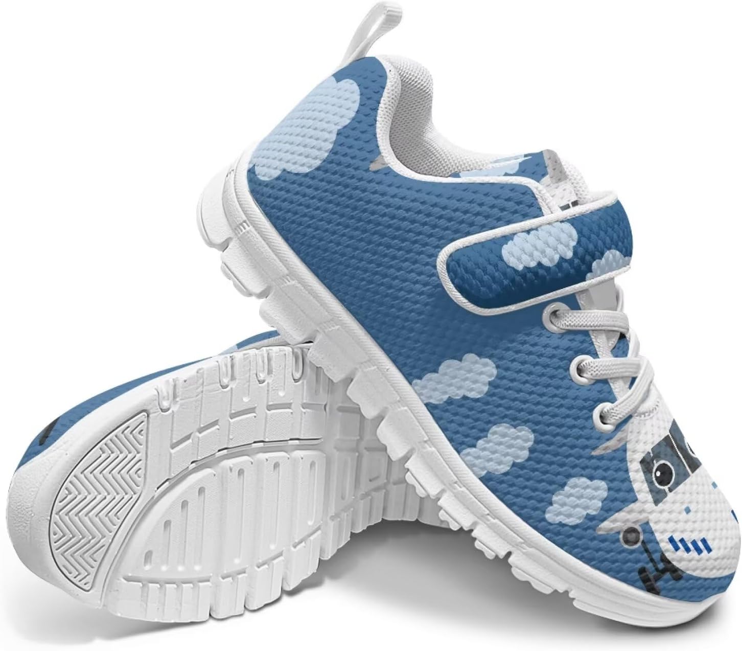 

Кроссовки для мальчиков и девочек, детская обувь из сетчатого материала, унисекс, легкие, дышащие, для бега, тенниса и фитнеса, с одной пряжкой для малышей, маленьких и больших детей, белая подошва Ocwfudsx