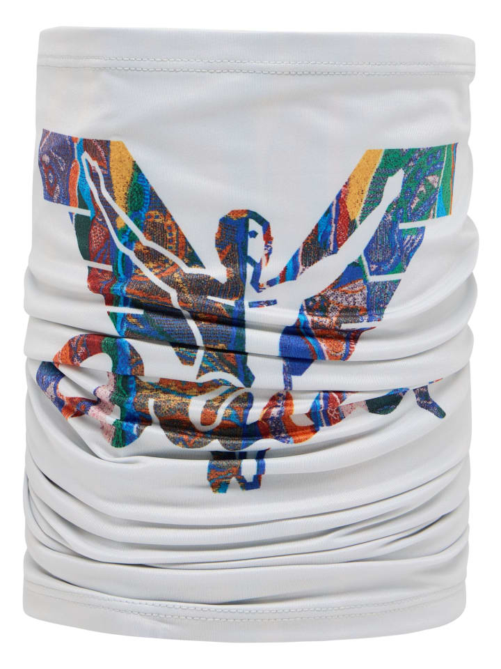 

Многофункциональный шарф Fabbro белого/многоцветного цвета Carlo Colucci