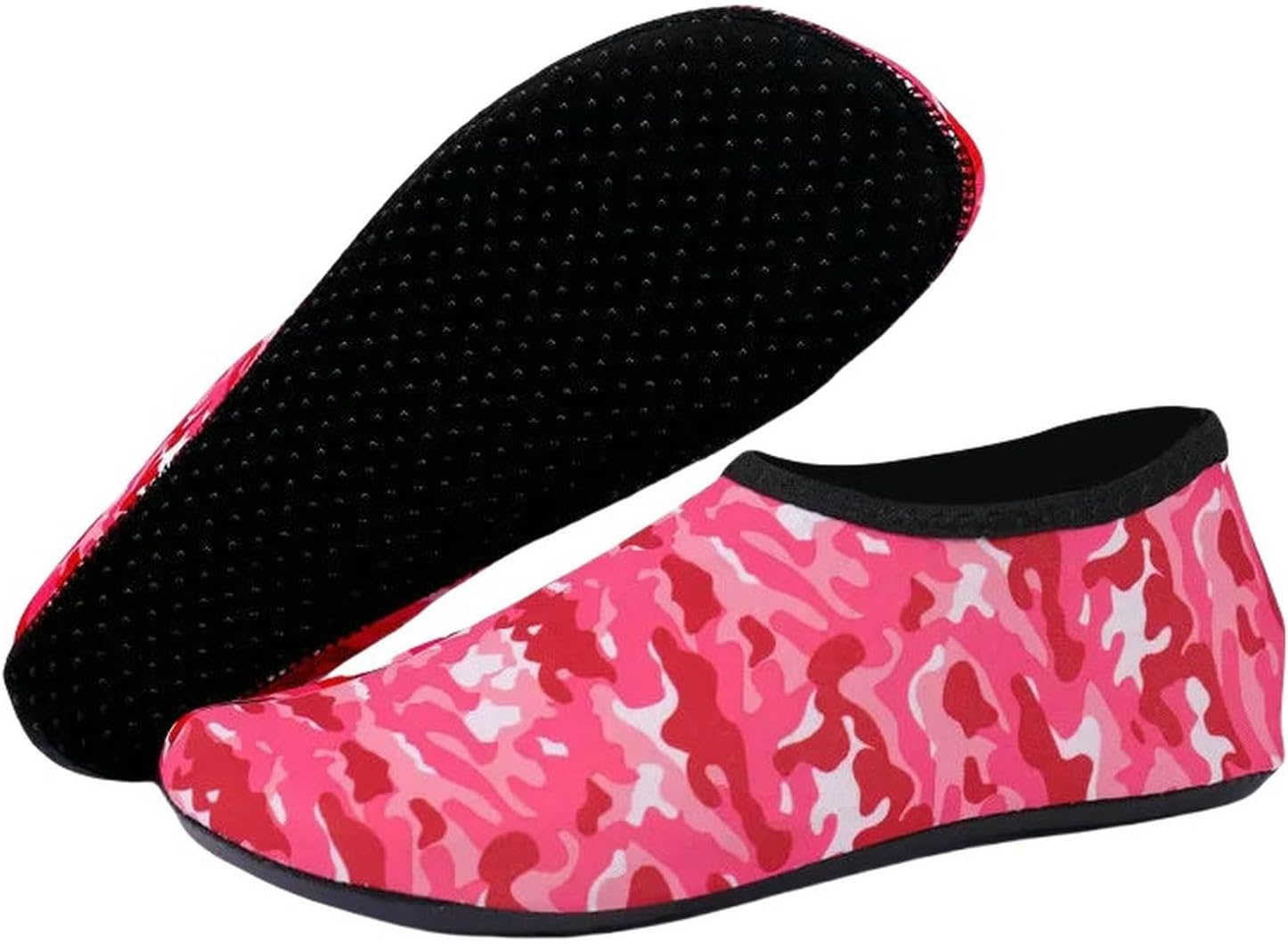 

Пляжные водные кроссовки для плавания и дайвинга, противоскользящие, унисекс, носки для воды, сандалии, плоская обувь, кроссовки-носочки Uebherv, красный