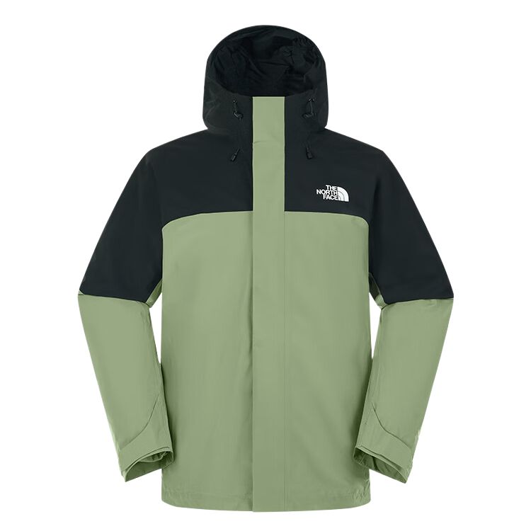 

THE NORTH FACE Мужская водонепроницаемая ветровка с защитой от ветра и истирания, D0L/Green