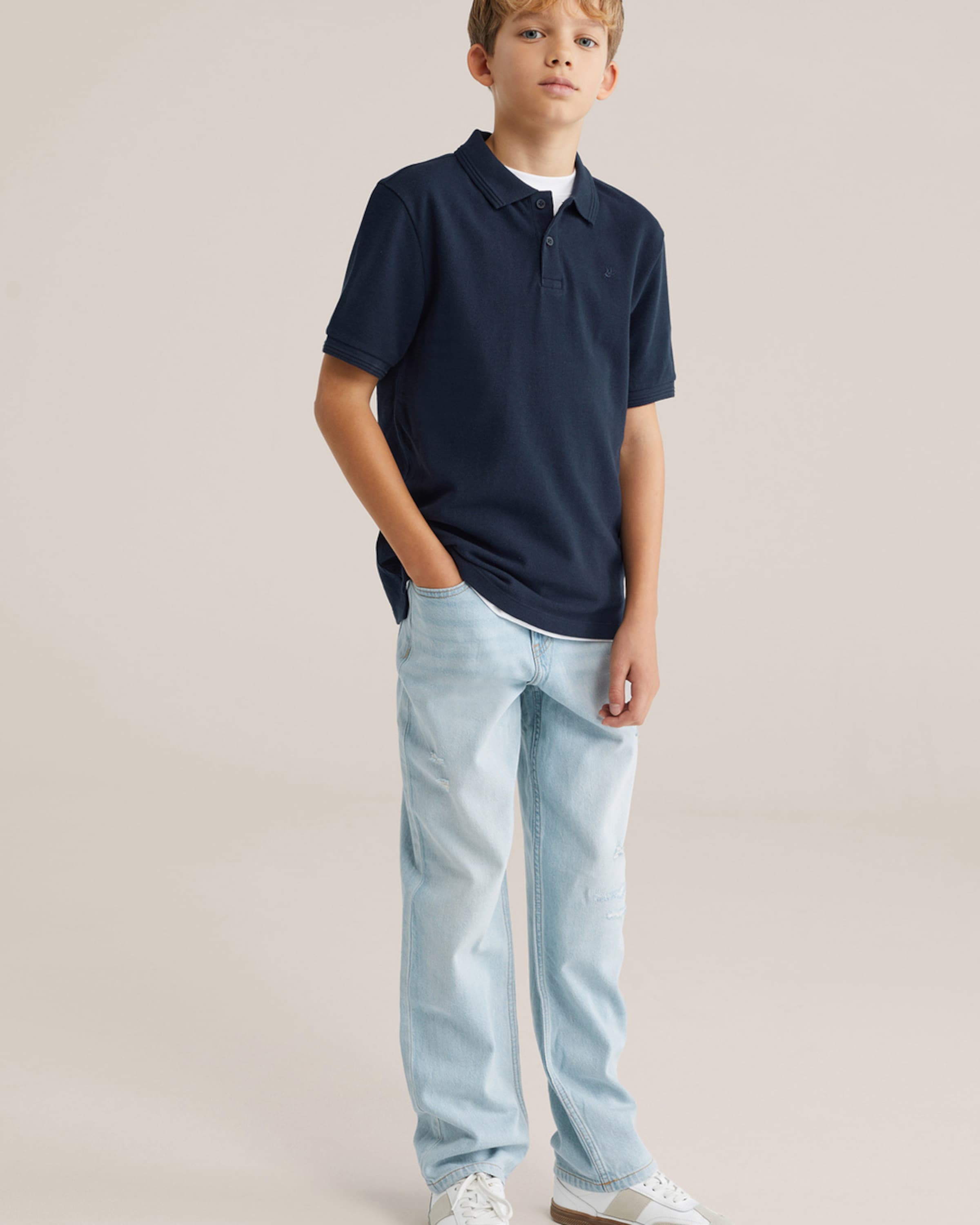 WE Fashion Футболка в цвете Navy — фото 2
