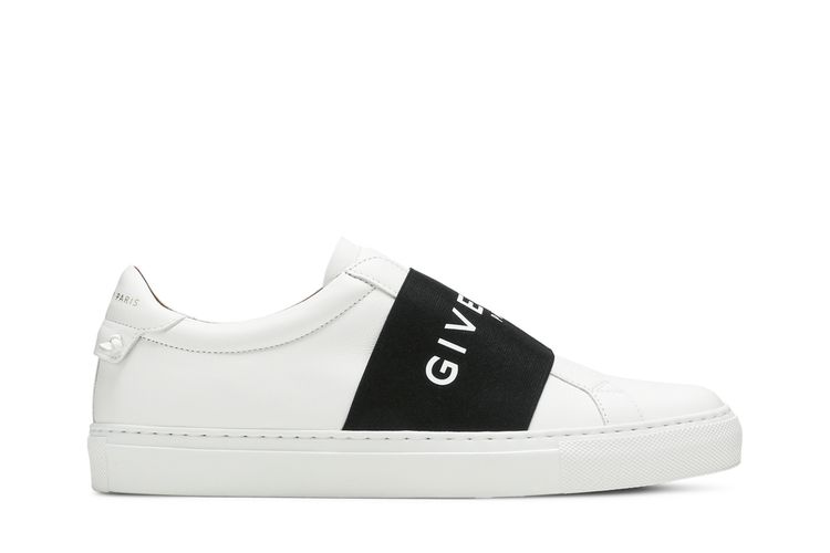 Кроссовки Givenchy Wmns Strap 'Urban Street Logo - White Black Webbing', белый