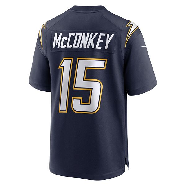 Мужская футболка Ladd McConkey Los Angeles Chargers Super Chargers Nike — фото 4
