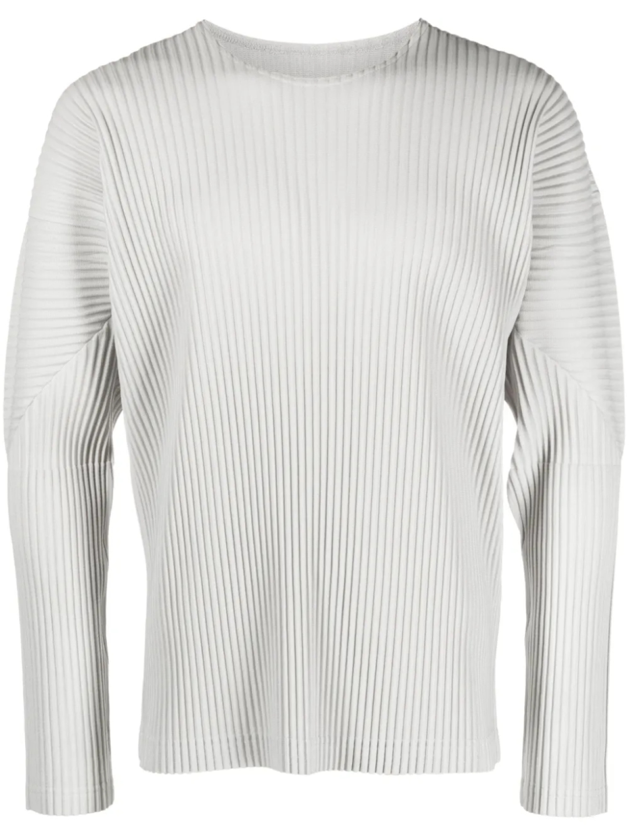 

Плиссированный лонгслив Homme Plissé Issey Miyake, серый