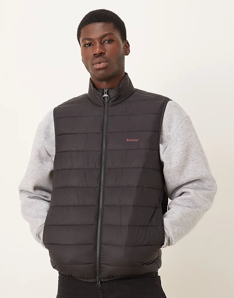 

Черный стеганый жилет Barbour Bretby