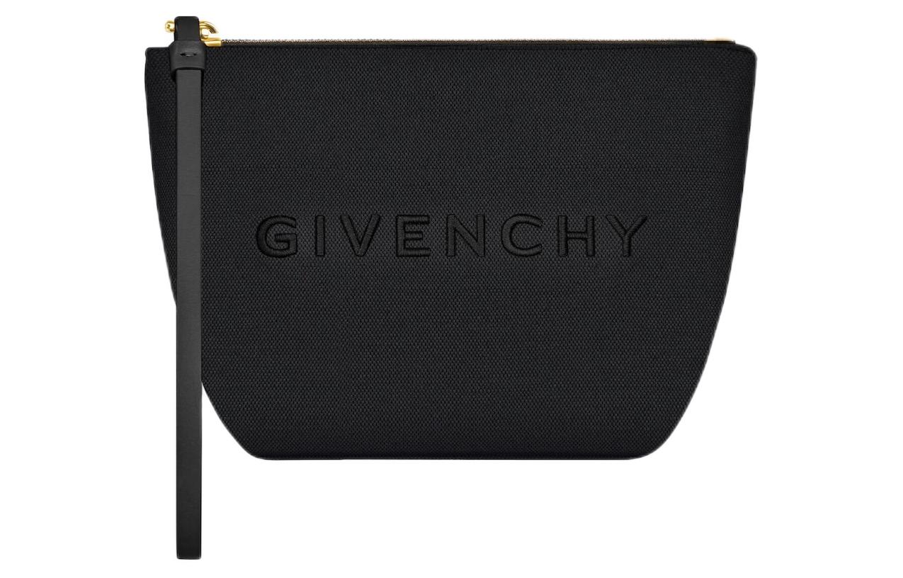 

Givenchy Хлопковая мини-клатч женская черная