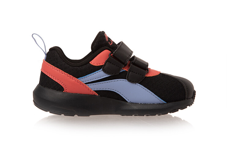 Кроссовки LINING YOUNG Sports Life Collection Kids Lifestyle Shoes PS Low-top Black/blue/orange — фото 2