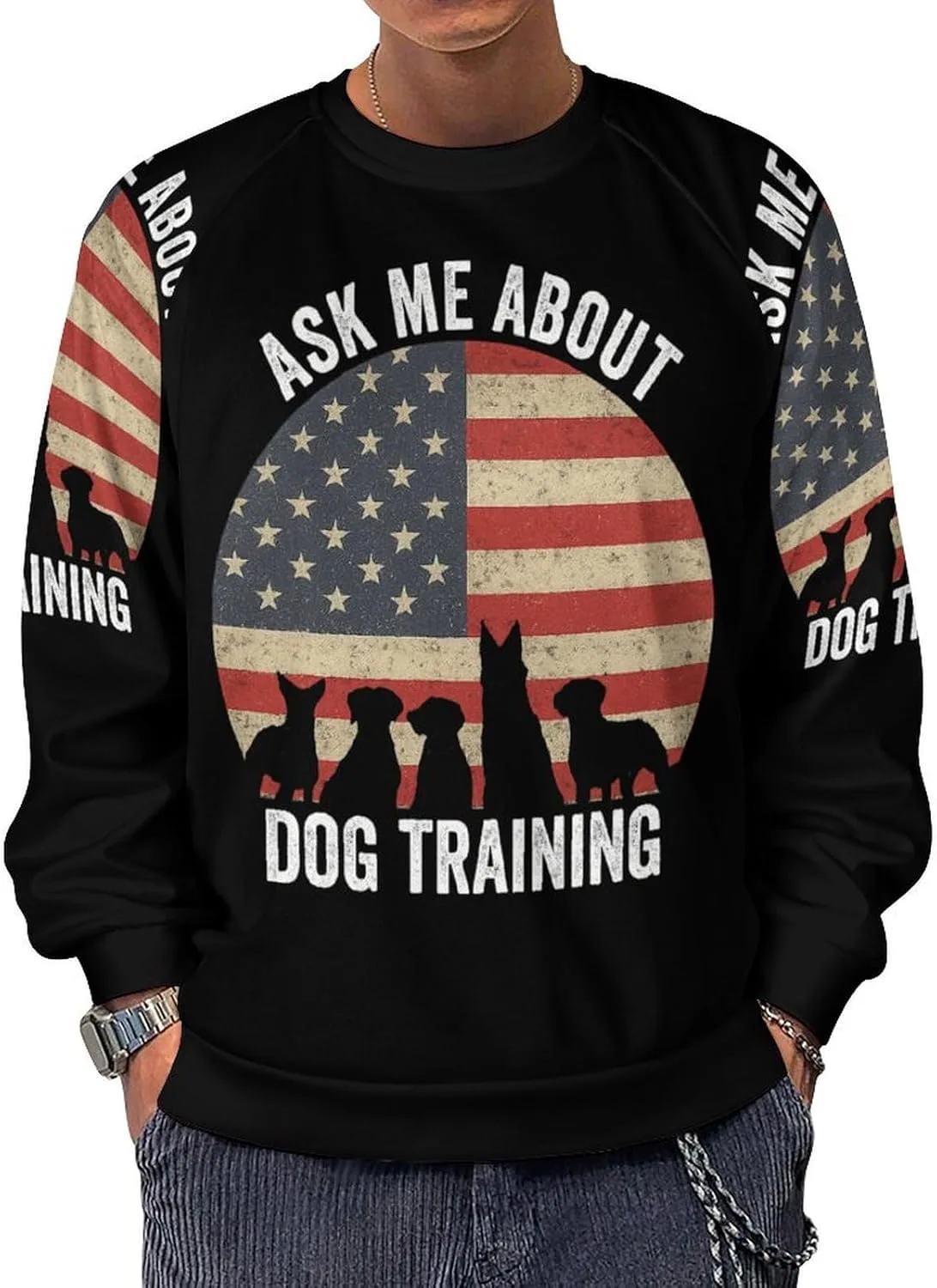 

Свитшот мужской с принтом под коровью кожу Bulcli