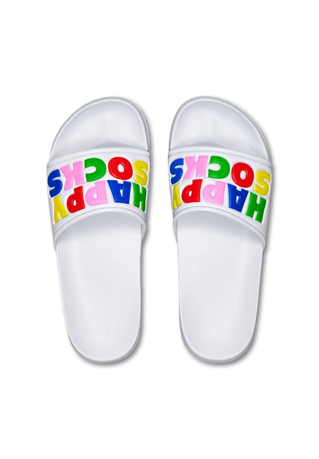 

Сандалии мюли Happy Socks, белый