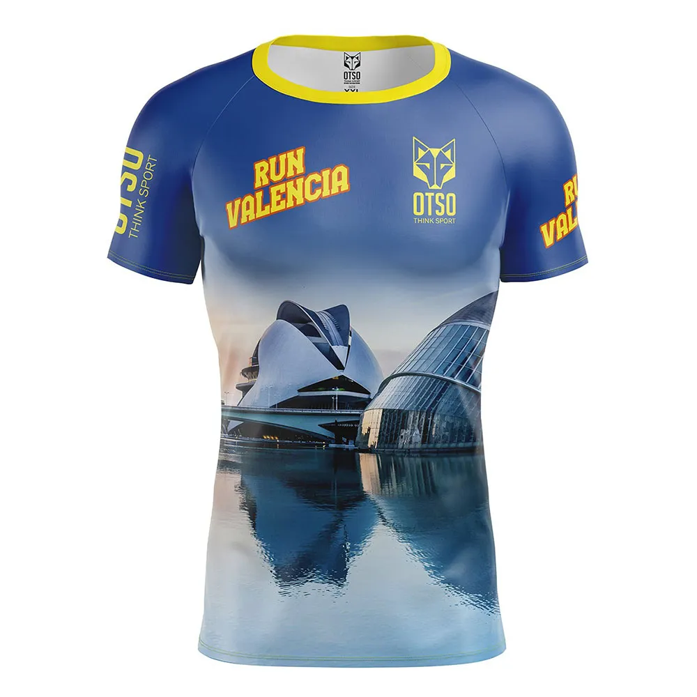

Футболка Otso Run Valencia 2024, синий