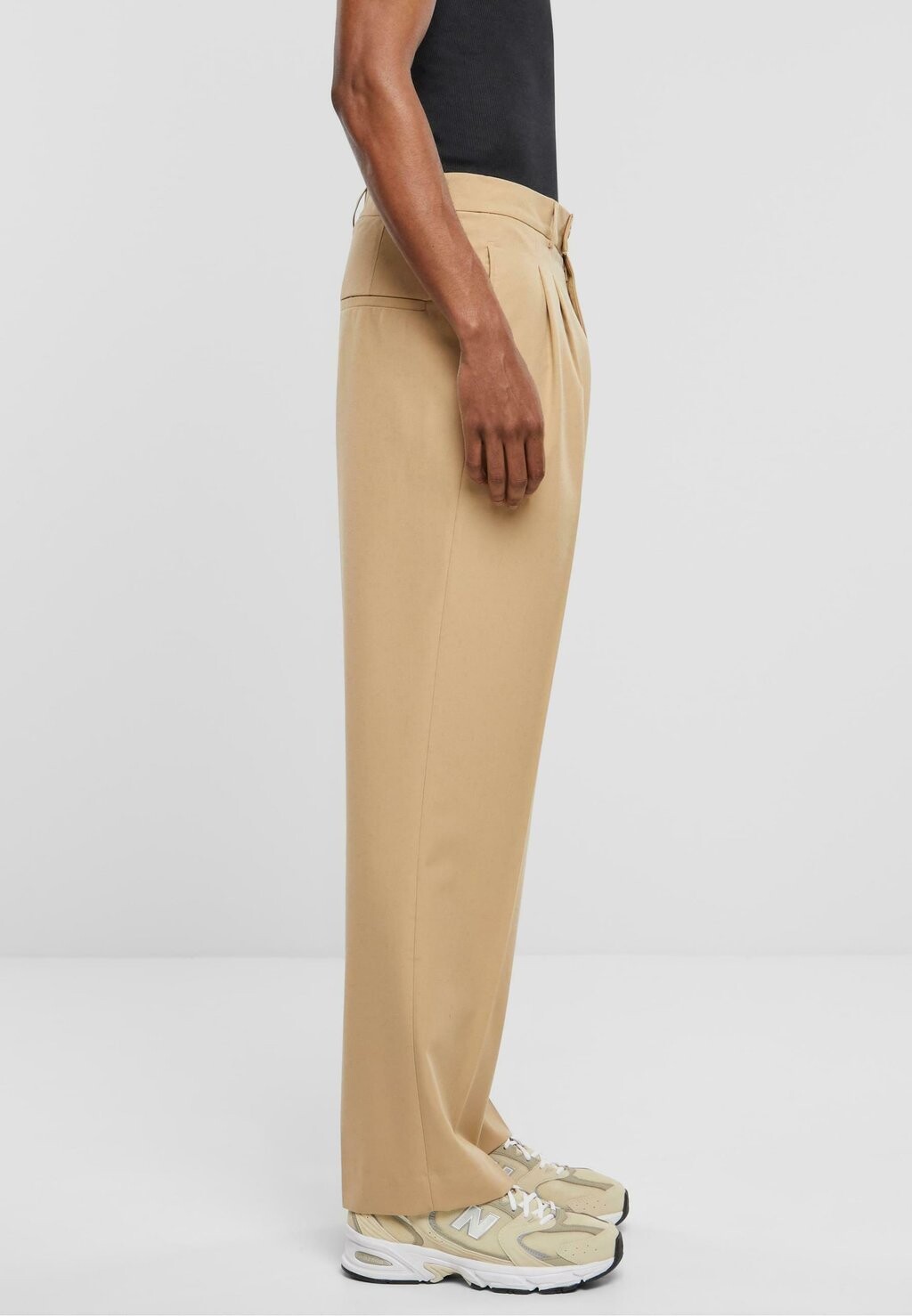 

Брюки Double Pleated Pants Urban Classics, Unionbeige