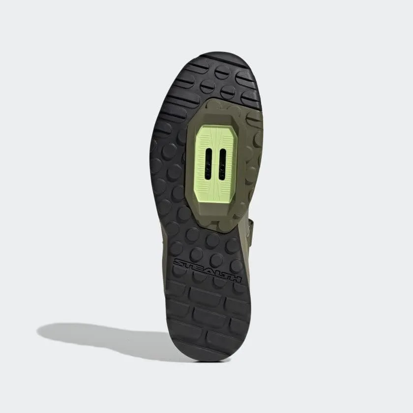 Мужские горные велосипедные туфли Adidas Five Ten Trailcross с креплением Clip-in, зеленый — фото 3