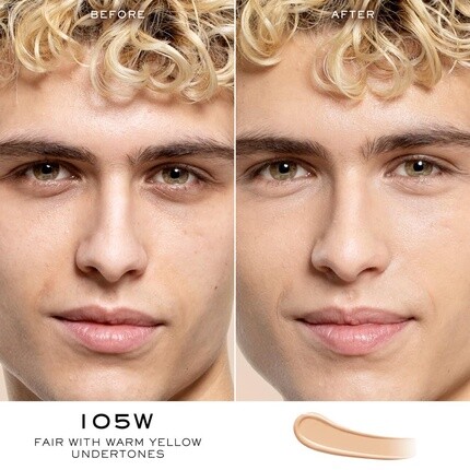 Teint Idole Ultra Wear Care & Glow Serum Concealer 105W, 0,44 жидких унции — фото 2