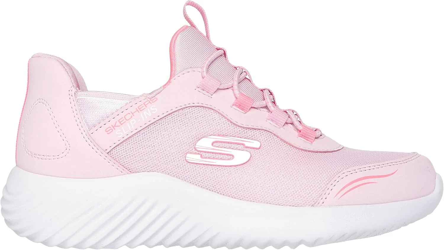 Мужские кроссовки Skechers Gowalk Arch Fit, спортивные слипоны, повседневные лоферы для походов, беговые кроссовки, светло-розовый — фото 3