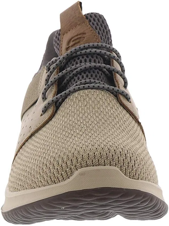 Мужские кроссовки Skechers Delson Camben, Beige Taupe Mesh W Synthetic Tpe — фото 2