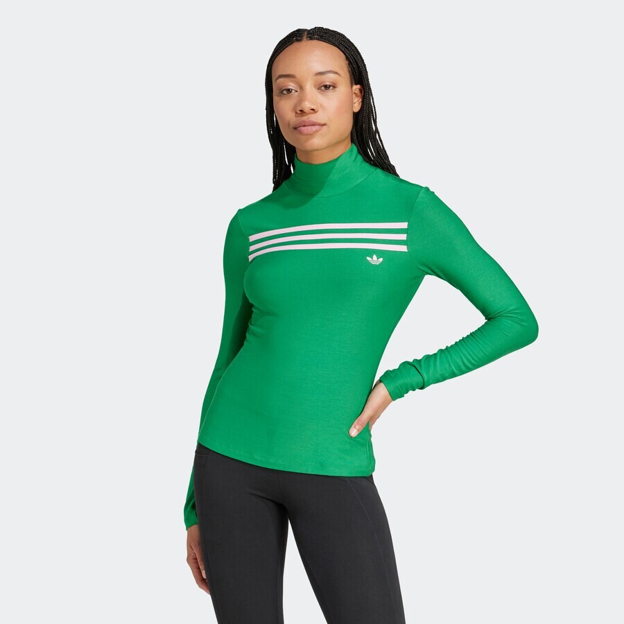 

Лонгслив ADIDAS ORIGINALS Shirt 70s, зеленый