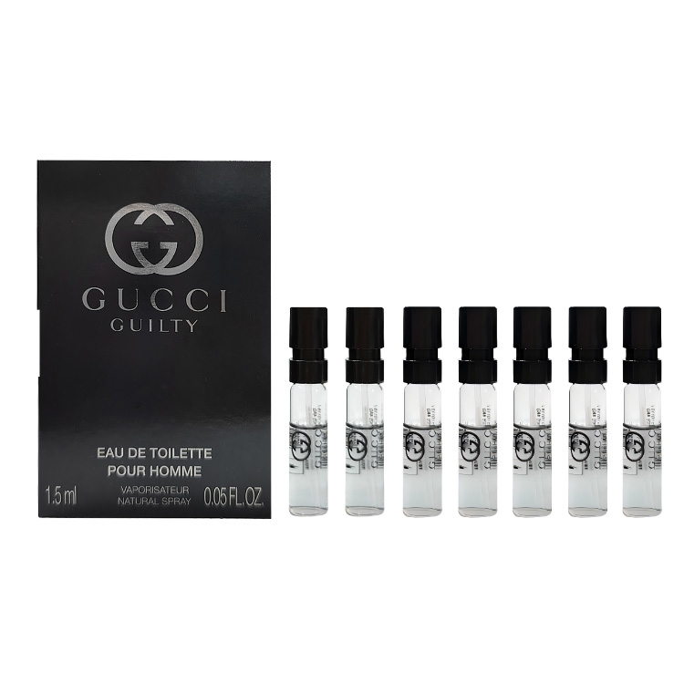 

Набор пробников мужских духов Sinful Love, деревянный туалетный парфюм, кедровый древесный аромат GUCCI, 1.5ml*7