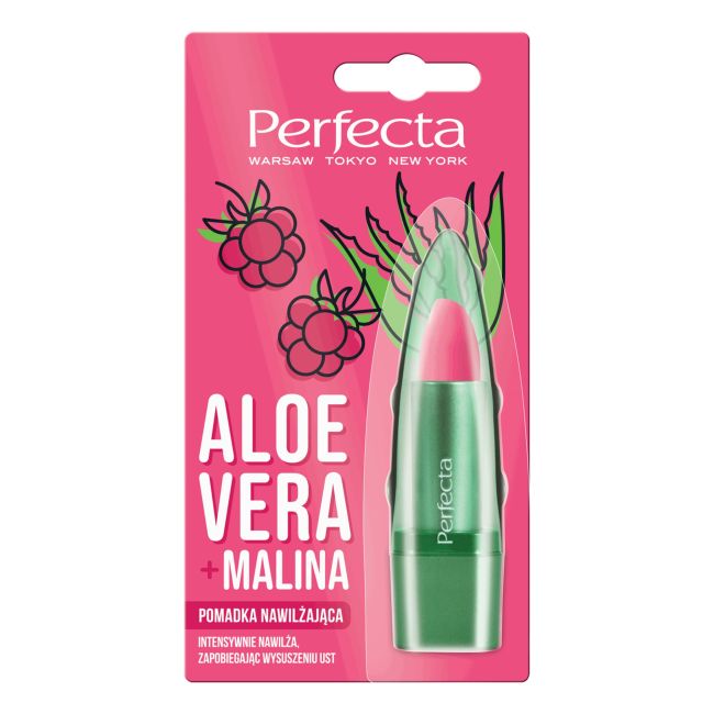 

Алоэ вера + малиновая помада Perfecta, 5 гр