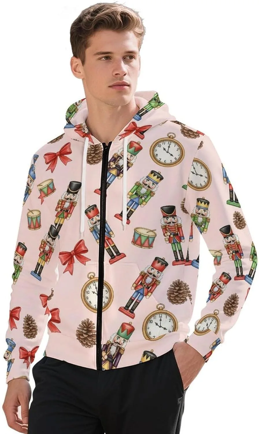 

Толстовка с капюшоном Full Zip Up для мужчин Oyster Lime Cilantro Green с карманом GemGam