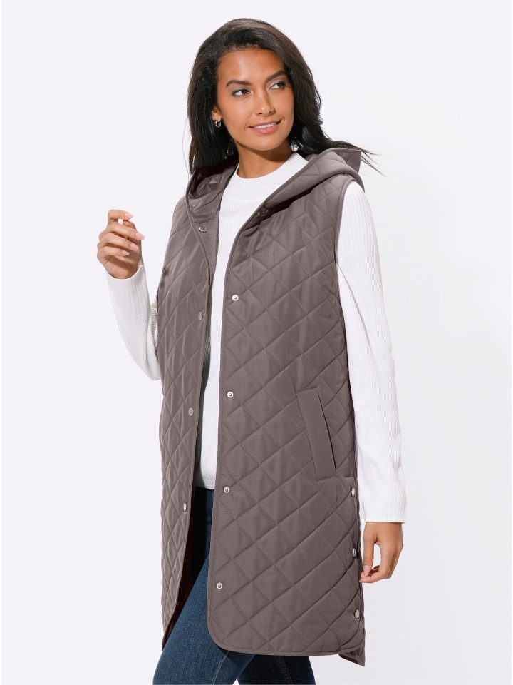 

WITT WEIDEN Длинный жилет темно-бежевого цвета