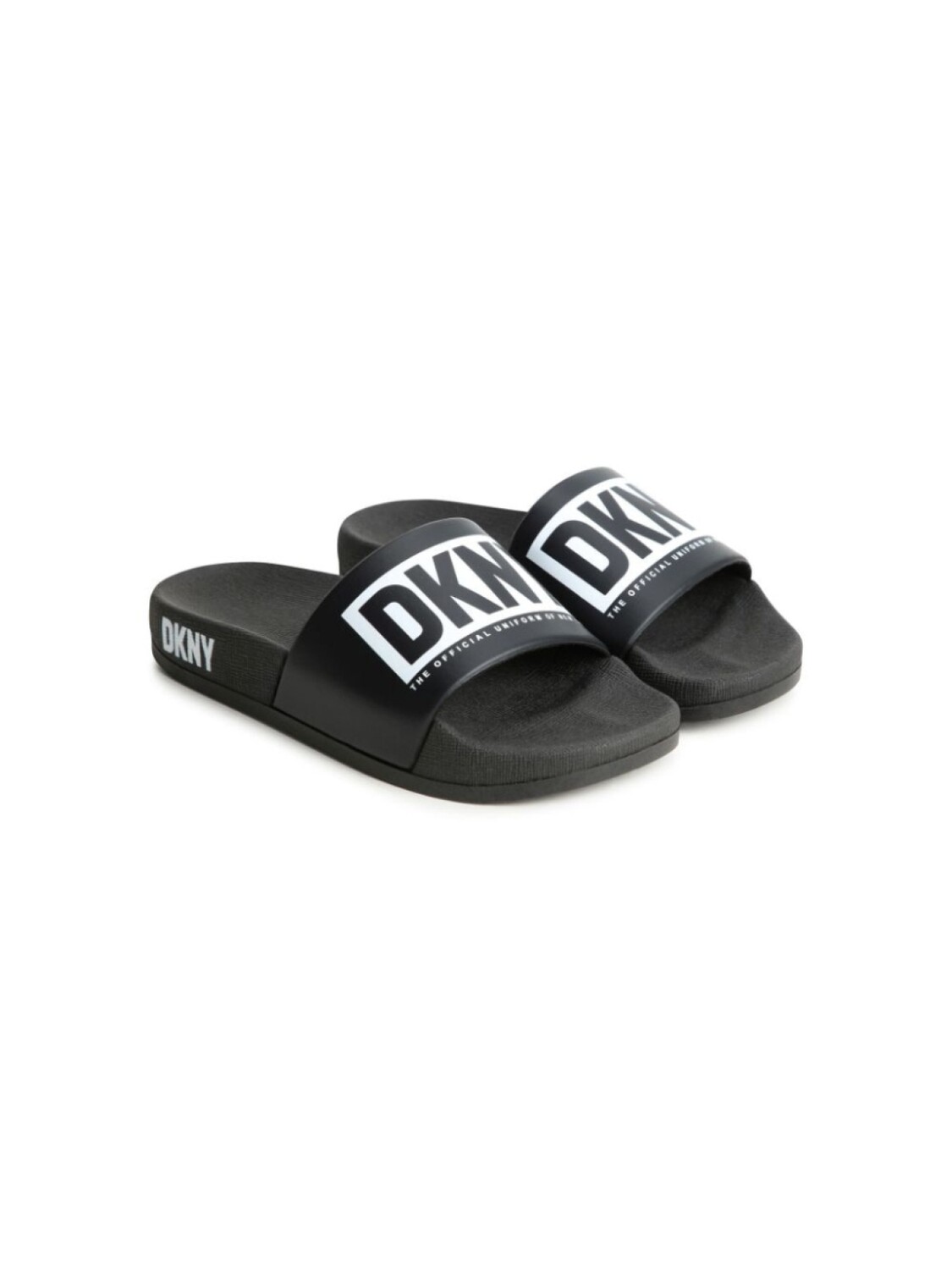 

DKNY шлепанцы с логотипом, черный