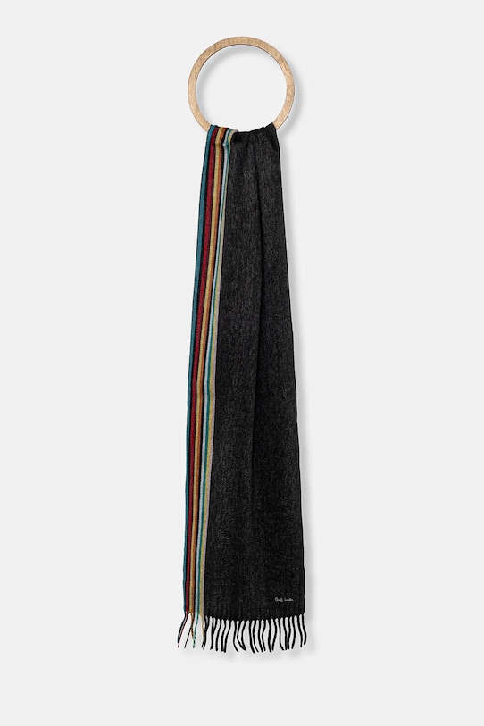 

Кашемировый шарф Paul Smith, черный