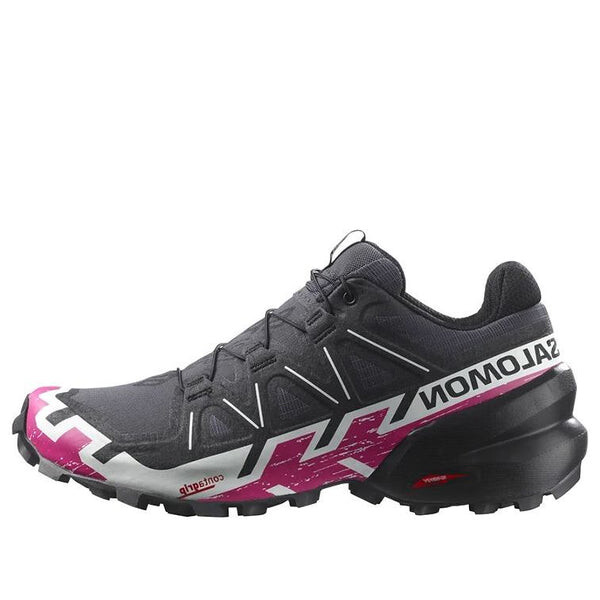 Кроссовки speedcross 6 'black pink' Salomon, черный