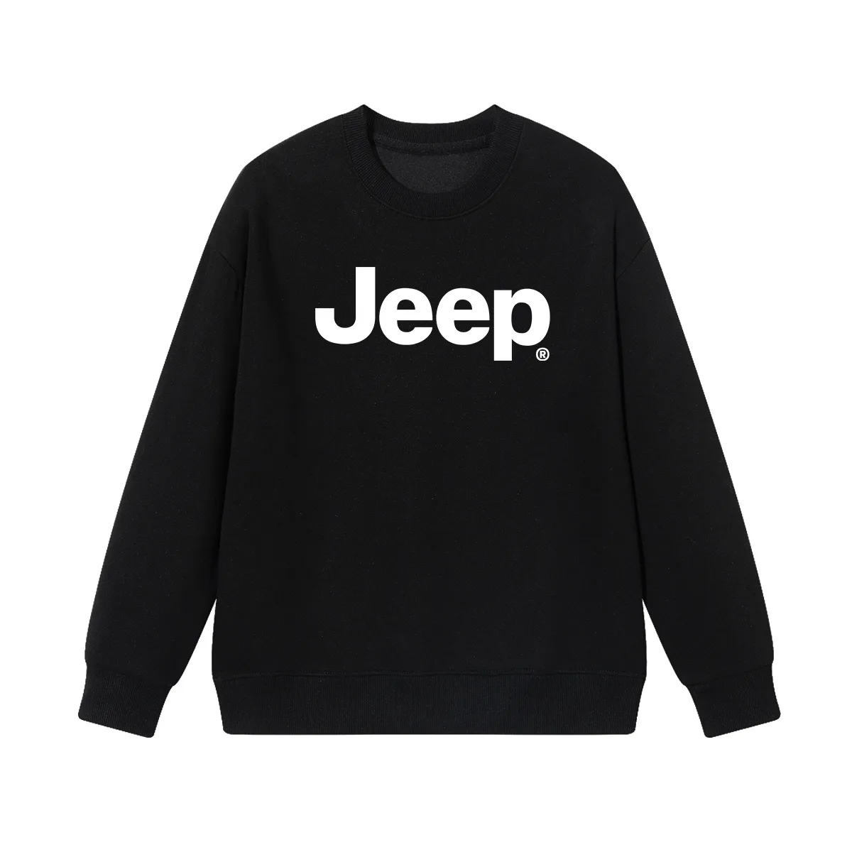 Толстовка с круглым вырезом для школьников Jeep, белый — фото 4