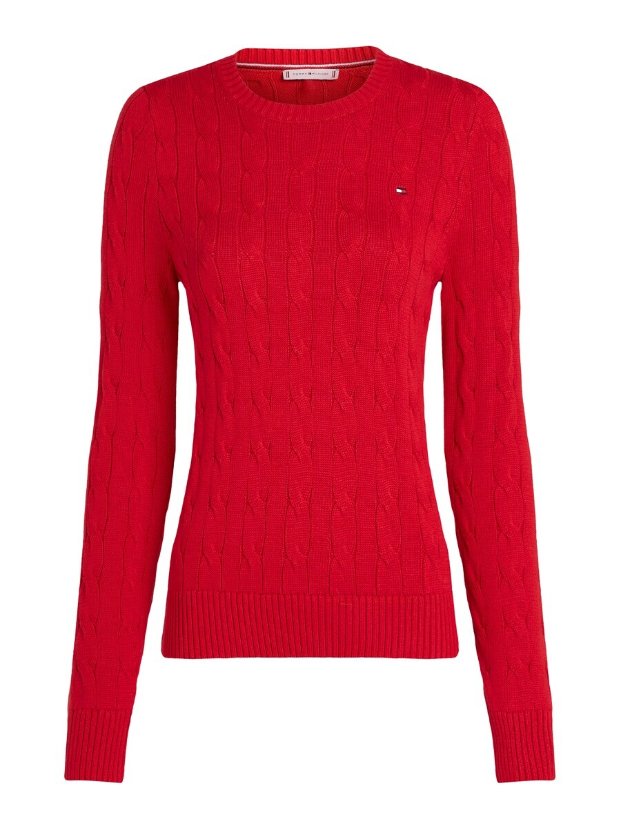 

Тонкий вязаный свитер TOMMY HILFIGER Sweater, красный