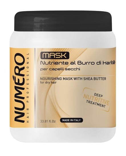 

Питательная маска с маслом ши 1000мл NUMERO, Nourishing Mask With Shea Butter