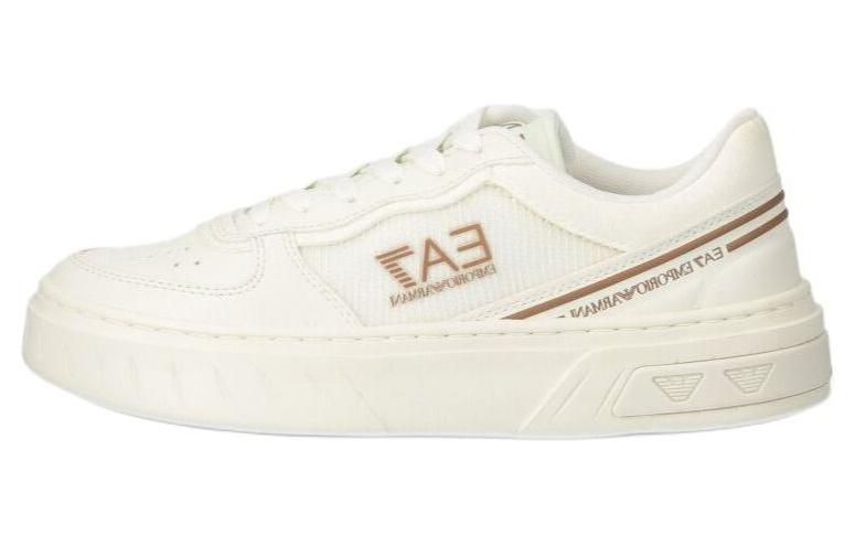 

Кроссовки EMPORIO ARMANI EA7 Skateboarding Shoes Unisex Low-top White, белый