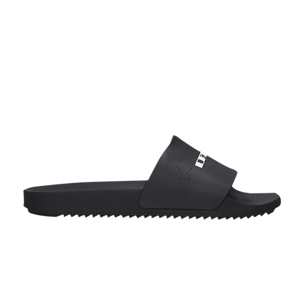 Шлепанцы Rick Owens DRKSHDW Slide, черный