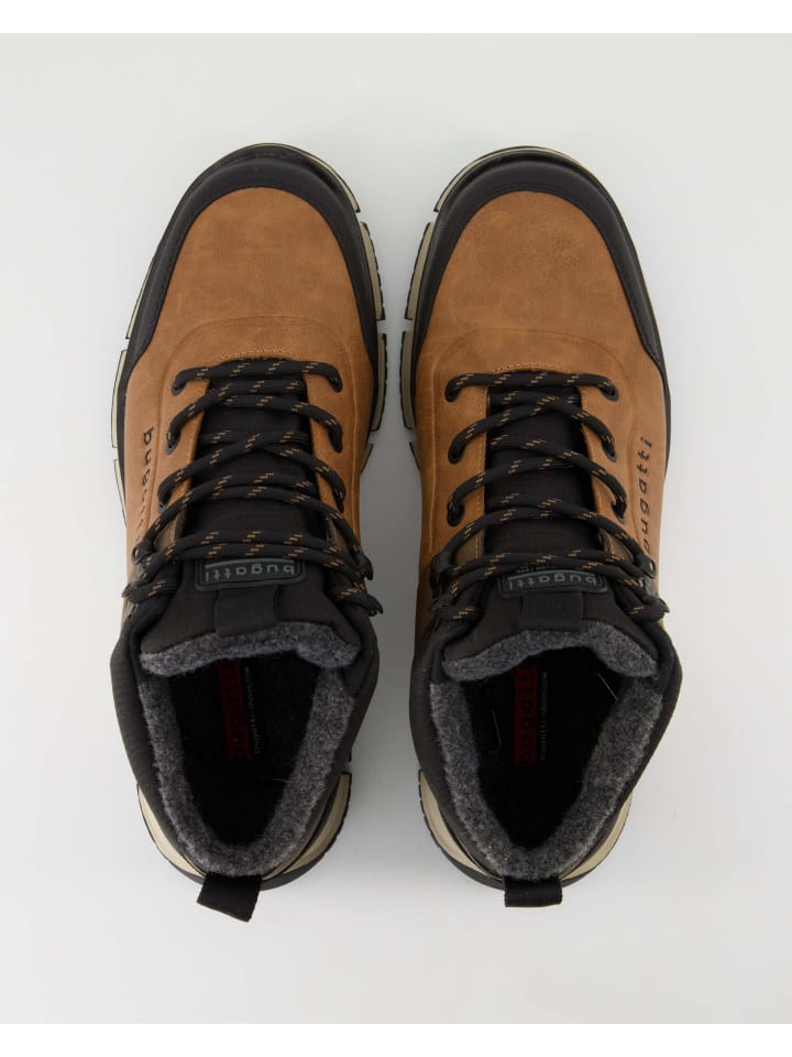Bugatti shoes Зимние ботинки коричневого цвета — фото 4