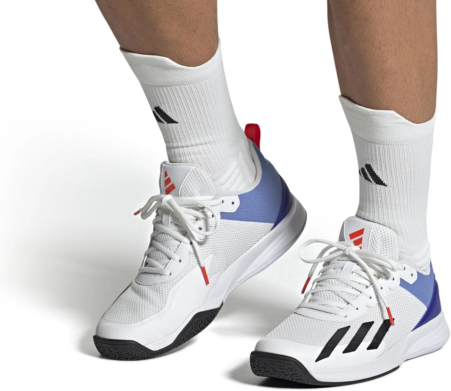 Мужские теннисные кроссовки Courtflash Speed adidas, белый — фото 2