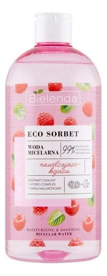 

Мицеллярная вода - Увлажняет и успокаивает, 500 мл Bielenda, Eco Sorbet Raspberry -