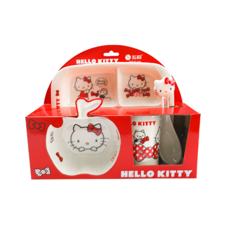 Пластиковые стаканы для воды Sanrio, Hello Kitty Five-Piece Set - 691 — фото 2