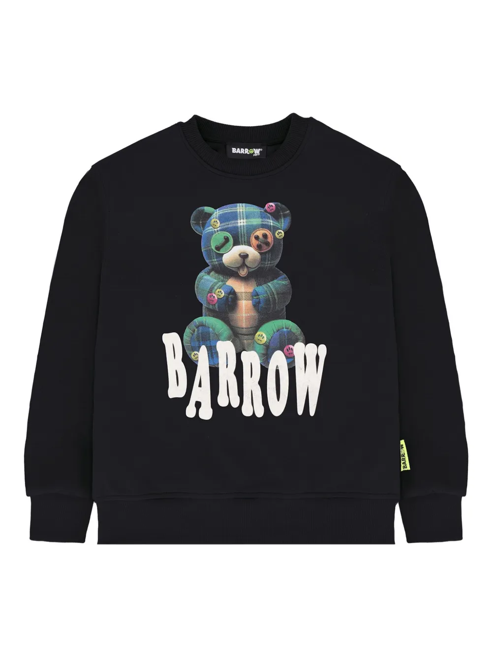 

Свитшот с графическим изображением мишки Barrow Kids, черный