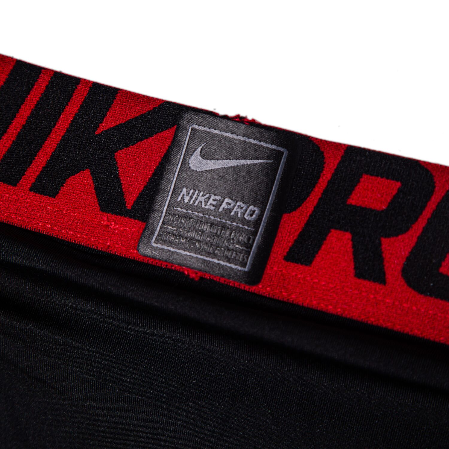 Nike Спортивные штаны knitted мужские black red — фото 4