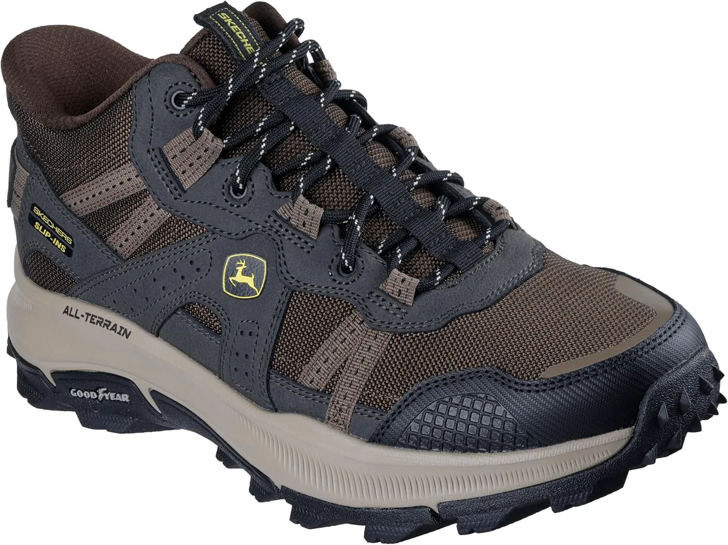 Мужские слипоны Skechers John Deere Equalizer 5.0 с высоким верхом, вдохновленные трейлом