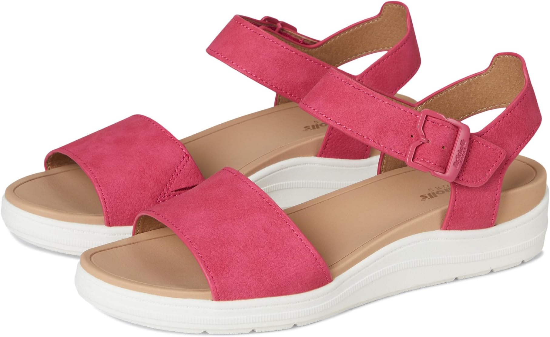 Сандалии Dr. Scholl's Time Off Sky, цвет Pink Punch Faux Leather
